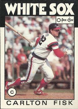 1986 O-Pee-Chee Baseball Cards 290     Carlton Fisk